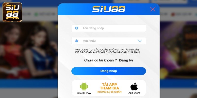Hướng dẫn đăng nhập Siu88 nhanh chóng