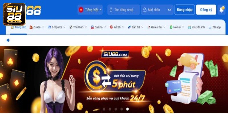 Một vài lỗi khi tạo tài khoản cược
