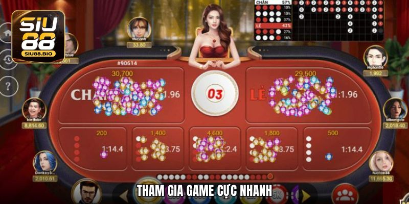 Tham gia game cực nhanh