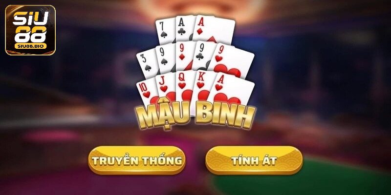 Tổng quan vài nét về game mậu binh Siu88