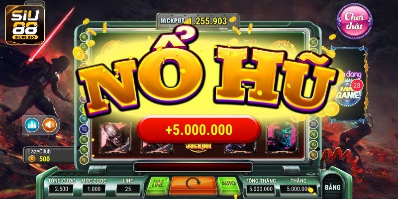 Top 4 trò chơi nổ hũ ấn tượng nhất